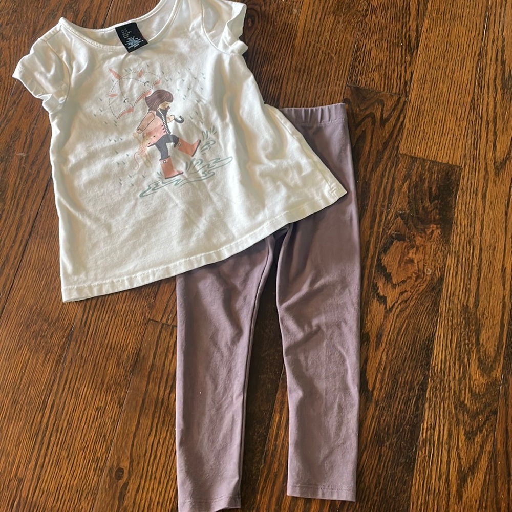 Girls 2t matching outfit